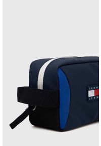 Tommy Jeans kosmetyczka kolor granatowy. Kolor: niebieski #3