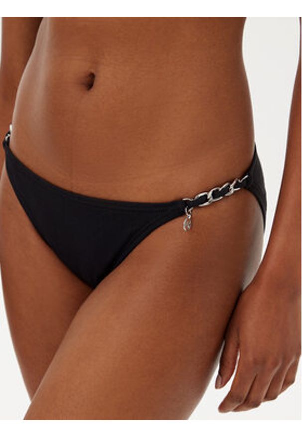 MICHAEL Michael Kors Dół od bikini MM7M040 Czarny. Kolor: czarny. Materiał: syntetyk