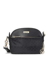 Kazar - Czarna listonoszka damska. Kolor: czarny. Materiał: skórzane #1