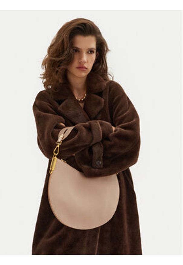 Coccinelle Torebka QKF Coccinellesunup E1 QKF 13 02 01 Beżowy. Kolor: beżowy. Materiał: skórzane