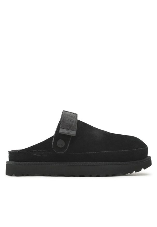 Ugg Klapki W Goldenstar Clog 1138252 Czarny. Kolor: czarny. Materiał: skóra