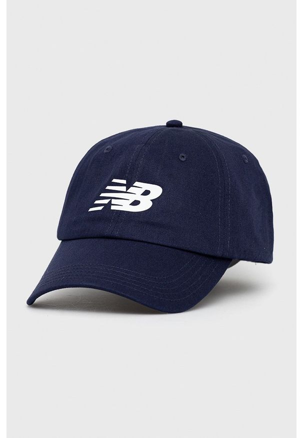 New Balance - Czapka. Kolor: niebieski