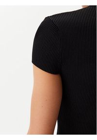 Guess Sukienka dzianinowa W5GK46 Z3L10 Czarny Slim Fit. Kolor: czarny. Materiał: wiskoza #3