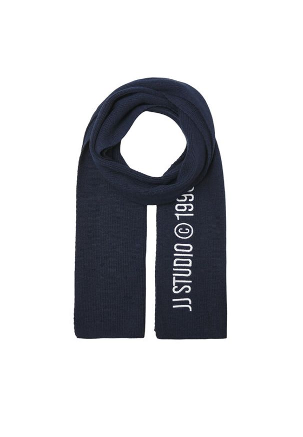 Jack & Jones Szalik Bottle 12259205 Granatowy. Kolor: niebieski. Materiał: akryl