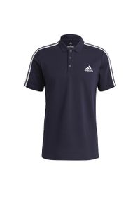 Adidas - Podkoszulek adidas AEROREADY Essentials Pique, Mężczyźni. Kolor: biały, wielokolorowy, niebieski. Materiał: bawełna, materiał