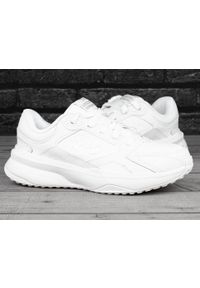 Buty treningowe damskie Under Armour Edge Leather. Kolor: biały, wielokolorowy
