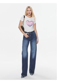 Guess T-Shirt Ss Cn Heart Tee W4RI53 J1314 Biały Slim Fit. Kolor: biały #3