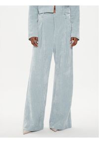 GESTUZ - Gestuz Spodnie materiałowe Elnora 10908694 Niebieski Relaxed Fit. Kolor: niebieski. Materiał: syntetyk