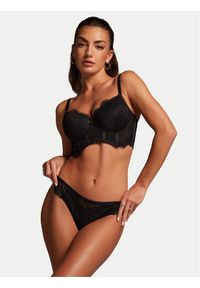 Hunkemöller Biustonosz push-up Arabella 204628 Czarny. Kolor: czarny. Materiał: syntetyk. Rodzaj stanika: push-up #1