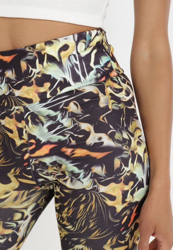 Born2be - Czarne Legginsy Phylea. Kolor: czarny. Styl: sportowy, elegancki