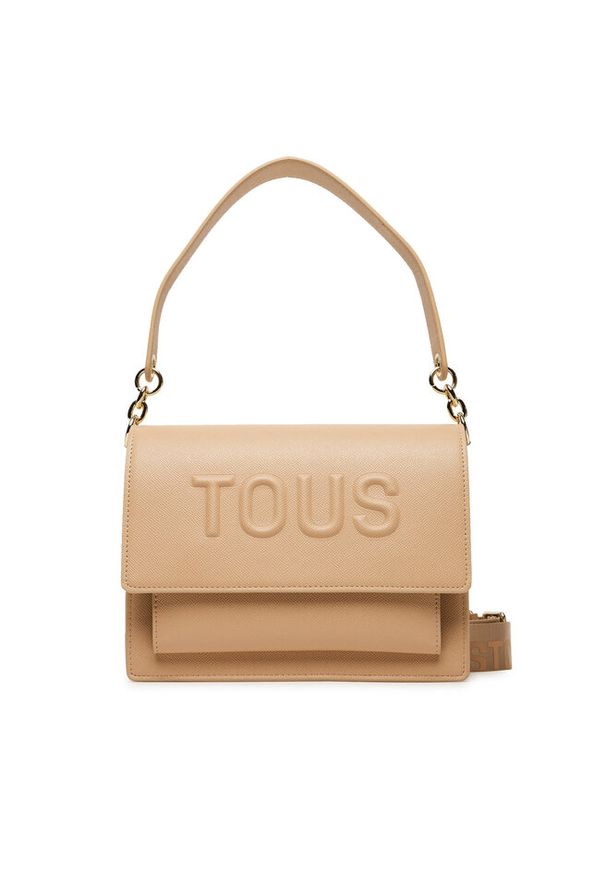 Tous - Torebka TOUS. Kolor: beżowy