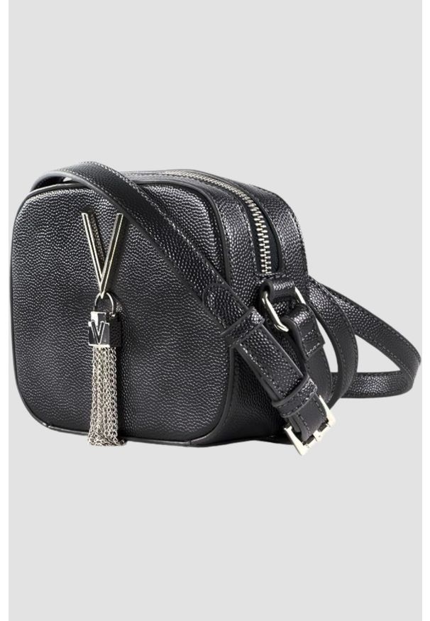 Valentino by Mario Valentino - VALENTINO Szara torebka Divina Camera Bag. Kolor: szary. Rozmiar: małe