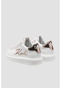 Karl Lagerfeld - KARL LAGERFELD Białe sneakersy damskie KAPRI Signia, Rozmiar 38. Okazja: na co dzień. Kolor: biały #2