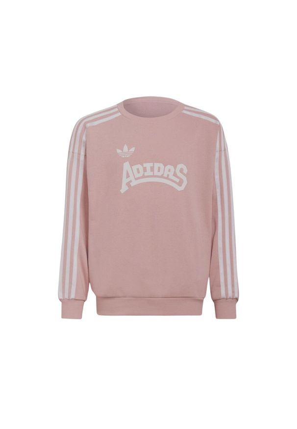 Bluza sportowa dla dzieci Adidas Crew. Kolor: różowy