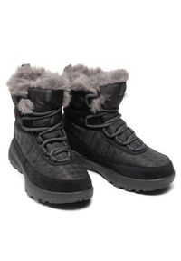 columbia - Columbia Śniegowce Slopeside Peak Luxe BL5106 Czarny. Kolor: czarny. Materiał: zamsz, skóra #7