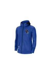 Nike - Bluza męska nike nba milwaukee bucks showtime city edition therma flex hoodie. Kolor: niebieski. Materiał: poliester, elastan. Sport: bieganie