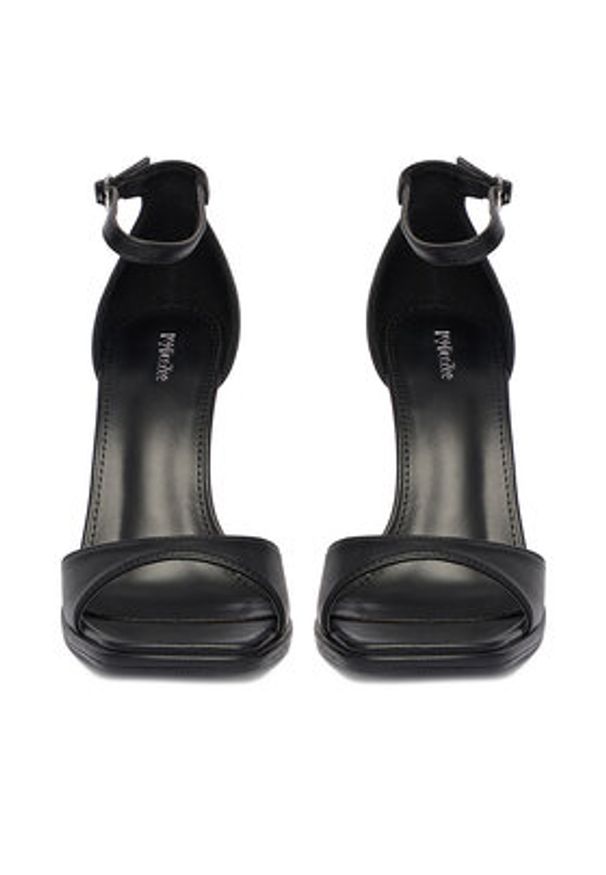 DeeZee Sandały CEO-LCCC1510-1 Czarny. Kolor: czarny. Materiał: materiał