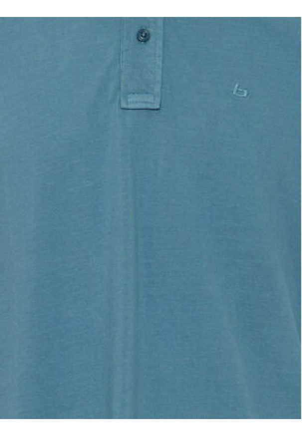 Blend Polo 20715297 Niebieski Regular Fit. Typ kołnierza: polo. Kolor: niebieski. Materiał: bawełna