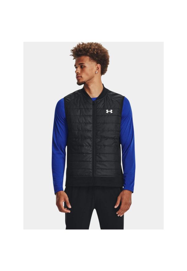 Kamizelka męska Under Armour UA Launch. Kolor: czarny. Długość rękawa: bez rękawów. Sport: bieganie