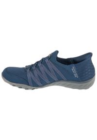 skechers - Buty sportowe Sneakersy damskie, Slip-ins: Breathe Easy - Roll With Me. Kolor: niebieski. Sport: turystyka piesza #2