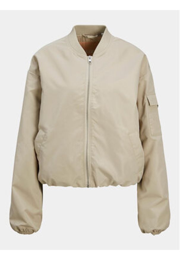 JJXX Kurtka bomber Leila 12253330 Szary Regular Fit. Kolor: szary. Materiał: syntetyk
