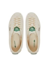 Lacoste Sneakersy Club-Low Leather 7-49SFA0102 Écru. Materiał: materiał