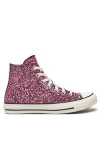 Converse Trampki Chuck Taylor All Star Glitter A11137C Różowy. Kolor: różowy. Materiał: materiał