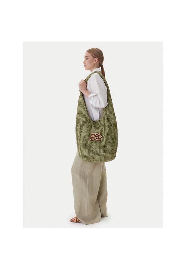 Karl Lagerfeld - Torebka KARL LAGERFELD. Kolor: zielony