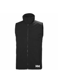 Kurtka bez rękawów Helly Hansen paramount softshell. Kolor: czarny. Materiał: softshell. Długość rękawa: bez rękawów