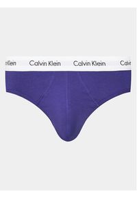 Calvin Klein Underwear Komplet 3 par slipów 0000U2661G Kolorowy. Materiał: bawełna. Wzór: kolorowy