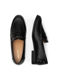 Jenny Fairy Mokasyny WS10002-04 Czarny. Kolor: czarny. Materiał: skóra #4
