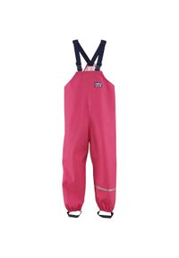 GLENMUIR - Wodoodporne Spodnie Dziecięce Ruka Rain Cranberry 104. Kolor: czerwony. Materiał: poliester #1