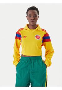 Adidas - adidas Bluzka Columbia Reconstructed Bringback KE2299 Żółty Regular Fit. Kolor: żółty. Materiał: syntetyk #1