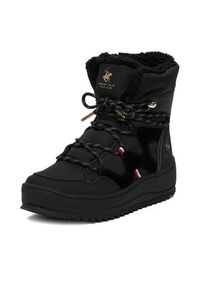 Beverly Hills Polo Club Śniegowce CEO-V12-1095 Czarny. Kolor: czarny. Materiał: materiał #7