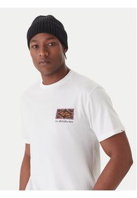 Quiksilver T-Shirt Evo Youth Crisis EQYZT08192 Biały Regular Fit. Kolor: biały. Materiał: bawełna #5