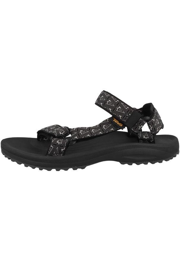 Buty do chodzenia męskie Teva Winsted. Zapięcie: rzepy. Kolor: czarny. Materiał: guma, materiał, tkanina, syntetyk. Sport: turystyka piesza