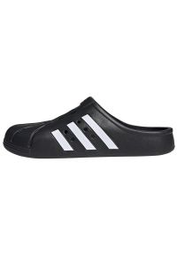 Adidas - Klapki adidas Adilette Clog GZ5886 czarne. Okazja: na co dzień. Kolor: czarny. Materiał: syntetyk, materiał. Styl: sportowy, casual