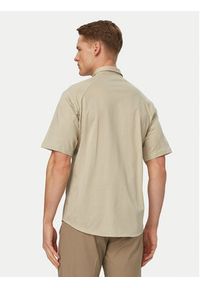 BOSS Koszula Excurse S 50554450 Beżowy jasny Regular Fit. Kolor: beżowy. Materiał: bawełna #5