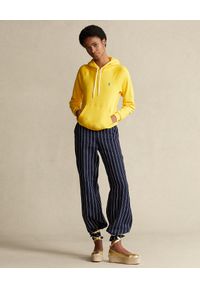Ralph Lauren - RALPH LAUREN - Żółta bluza z kapturem Relaxed fit. Typ kołnierza: kaptur. Kolor: żółty. Materiał: materiał. Długość rękawa: długi rękaw. Długość: długie #5