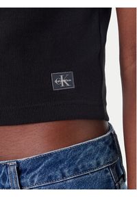 Calvin Klein Jeans T-Shirt LV047C910G Czarny Regular Fit. Kolor: czarny. Materiał: bawełna #3