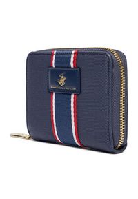 Beverly Hills Polo Club Portfel CEO-BHPC-W1-005-AW25 Granatowy. Kolor: niebieski. Materiał: materiał #6