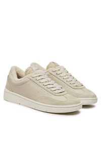 MICHAEL Michael Kors Sneakersy Wilton Lace Up 42F4WLFS2L Beżowy. Kolor: beżowy. Materiał: skóra