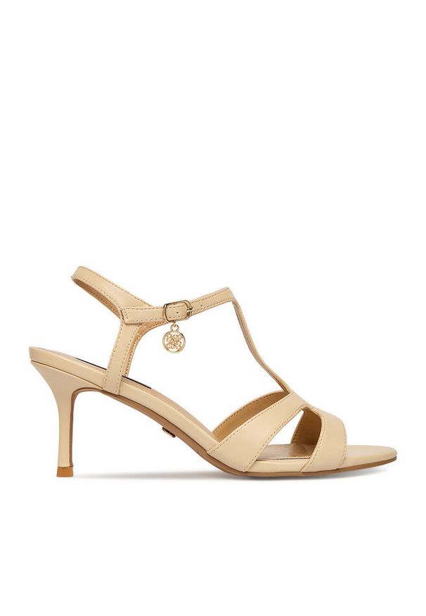 Sandały Nine West. Kolor: beżowy