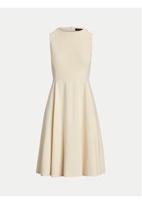 Lauren Ralph Lauren - LAUREN RALPH LAUREN Sukienka codzienna 250851951004 Écru Regular Fit. Okazja: na co dzień. Materiał: wiskoza. Typ sukienki: proste. Styl: casual #5