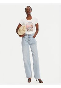 Liu Jo T-Shirt WA5478 J6410 Biały Regular Fit. Kolor: biały. Materiał: bawełna