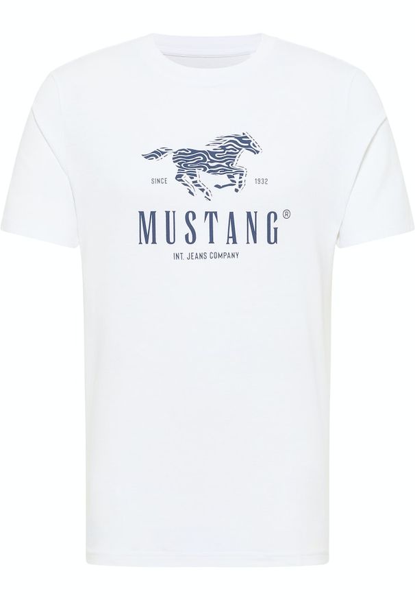 Męski T-Shirt Mustang Style Austin Bright White 1015069 2007