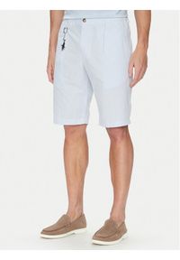 PAUL & SHARK - Paul&Shark Szorty materiałowe 25414093 Błękitny Regular Fit. Kolor: niebieski. Materiał: bawełna