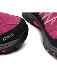 CMP Trekkingi Kids Rigel Mid Trekking Shoe Wp 3Q12944J Różowy. Kolor: różowy. Materiał: zamsz, skóra #5