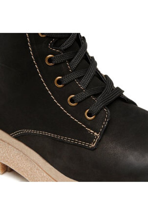 Lasocki Trzewiki WI23-BULGY-03 Czarny. Kolor: czarny. Materiał: skóra, nubuk