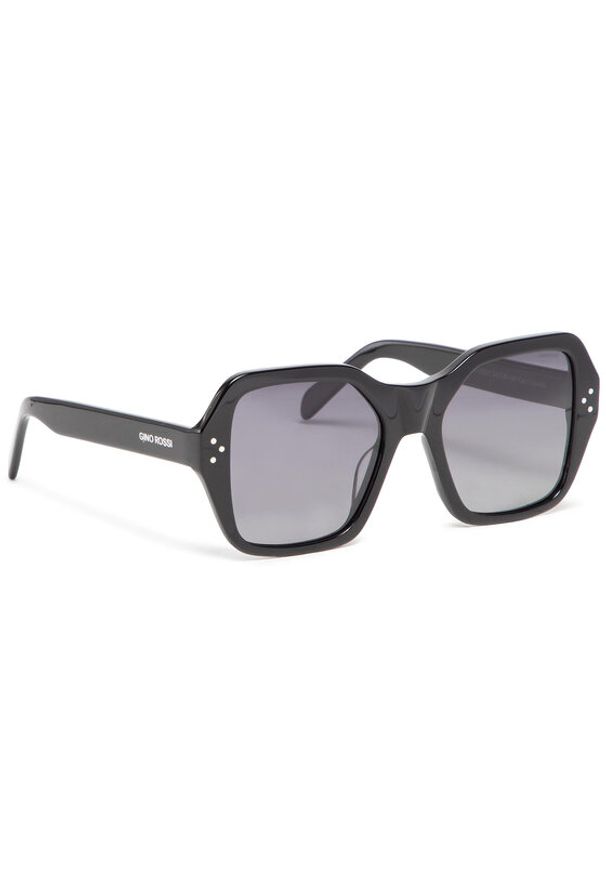 Gino Rossi Okulary przeciwsłoneczne O3WA-005-SS21 Czarny. Kolor: czarny